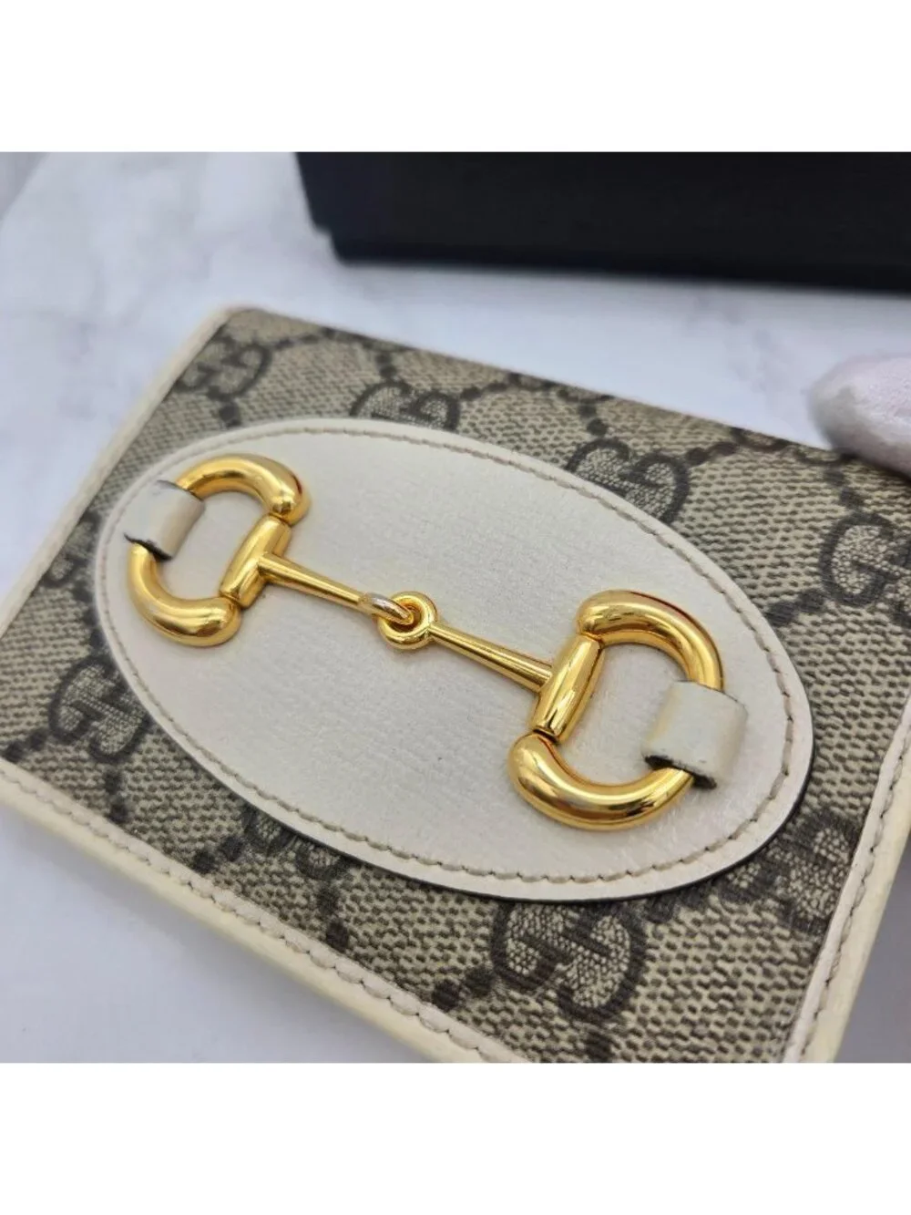 Gucci Fold Wallet Horsebit GG - Picture 11 of 15